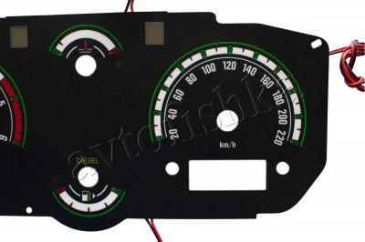 Land Rover Freelander 2 светодиодные шкалы (циферблаты) на панель приборов