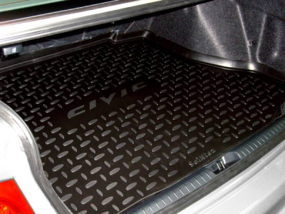 Hyundai Tucson (04-) полимерный коврик в багажник